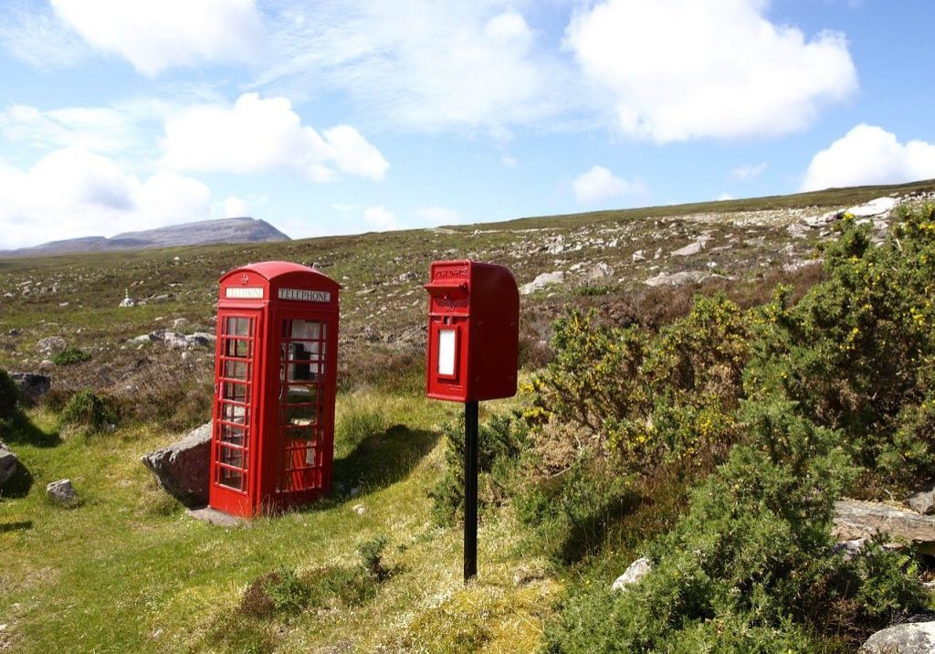 Scotland Red Phone box